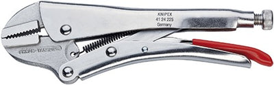 Pince de serrage Knipex nickelée 225 mm - 4124225