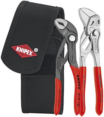 Knipex Mini Tang Ensemble dans le sac à ceinture à outils 002072V