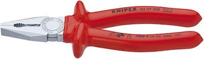 Pince universelle Knipex pour isolation par immersion chromée, certifiée VDE 200 mm - 0307200