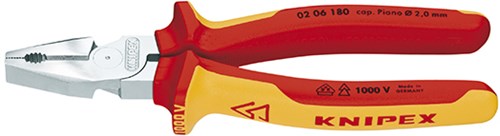 Knipex pince universelle chromée 225 mm - 0206225