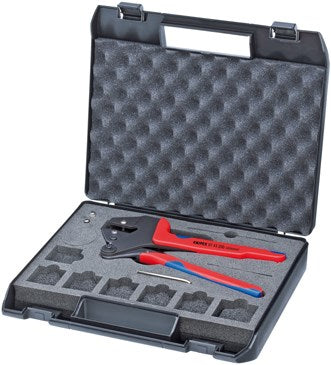 Knipex pince à sertir brunie 200 mm - 9743200