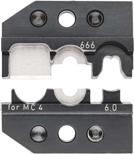 Profil rétractable Knipex | pour fiches solaires mc4 (multicontact) | découpe - décapage - rétraction - 97 49 66 6