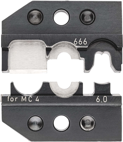 Profil rétractable Knipex | pour fiches solaires mc4 (multicontact) | découpe - décapage - rétraction - 97 49 66 6