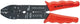 Pince à sertir Knipex brunie avec poignées multi-composants 230 mm - 9721215c