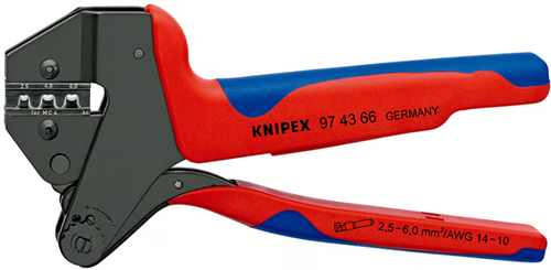Pince à sertir Knipex mc4 (2,5 4 6 mm²) - 974366