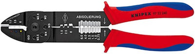 Pince à sertir Imp cutex pour cosses et fiches de câbles | 0,5 à 6 mm² - 9722240sb