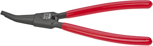 Knipex pince de montage pour rondelles élastiques sur axes brunies avec revêtement plastique 200 mm - 4521200