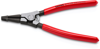 Pince de montage Knipex pour rondelles élastiques sur axes | plastifié | doré | longueur 170 mm - 45 11 170