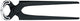 Pince Knipex polie noire 180 mm - 50 00 180 sb 5000180sb