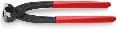 Pince serre-oreilles Knipex | longueur 220 mm | plastifié | noir atramenté - 10 99 i220 sb