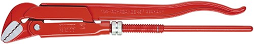 Pignes de tuyaux Knipex 45 ° laquée filetée