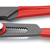 Clé à tube Knipex en forme de S | longueur 560 mm | réglage rapide | revêtement en poudre rouge - 83 61 020