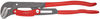Clé à tube Knipex en forme de S | longueur 560 mm | réglage rapide | revêtement en poudre rouge - 83 61 020