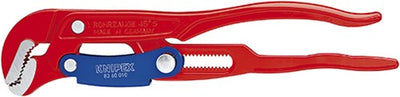 Clé à tube Knipex en forme de S à réglage rapide revêtement par poudre rouge 330 mm - 8360010