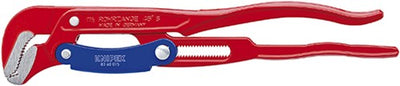 Clé à tube Knipex en forme de S à réglage rapide revêtement par poudre rouge 420 mm - 8360015