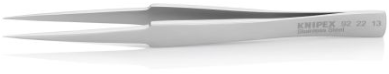 Pince à épiler Knipex en acier inoxydable, antimagnétique. résistant aux acides 135 mm - 922213