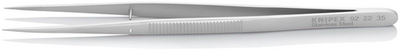 Pince à épiler de précision Knipex pointue 155mm avec tige de guidage