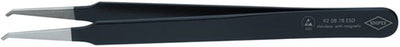 Pince à épiler Knipex en acier inoxydable, antimagnétique 120 mm ESD - 920878ESD