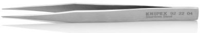 Pince à épiler Knipex en acier inoxydable, antimagnétique 130 mm - 922204
