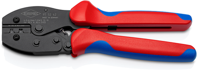 Pince à sertir Knipex preciforce® pour connecteurs mc4 mc4 evo 2 | plastifié antidérapant - 97 52 42