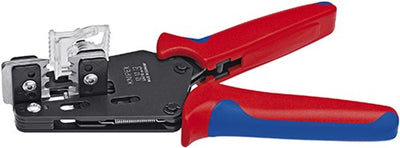 Pince à dénuder de précision Knipex brunie 195 mm | capacité de dénudage : 4,0 - 10,0 mm - 121212