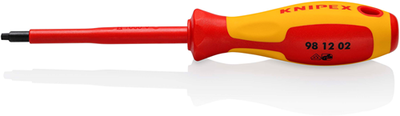 Tournevis Knipex Robertson R2 | poignée multi-composants isolée | Homologué VDE - 98 12 02