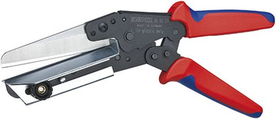 Ciseaux Knipex pour plastique également pour goulottes de câbles avec poignées multi-composants 275 mm - 950221