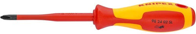 Knipex tournevis cruciforme ph 2 vde - 98 24 02 sl - 982402sl