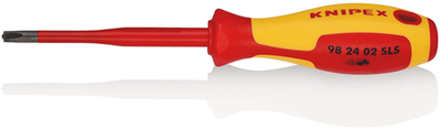 Tournevis Knipex (fin) environ Phillips® | poignée multi-composants isolée | Homologué VDE - 98 24 02 sls