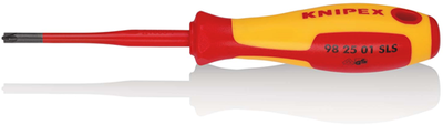 Tournevis Knipex (fin) env. pozidriv® | poignée multi-composants isolée | Homologué VDE - 98 25 01 sls