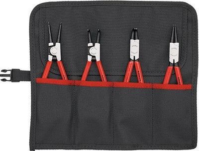 Knipex jeu de pinces à circlips | 4 pièces dans un sac en rouleau | 10-60 mm | 1 pièce - 00 19 56 v01 - 00 19 56 v01