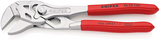 Pince à clé Knipex | longueur 150 mm | pince et clé en un | plastifié | chromé - 86 03 150 sb - afbeelding 2