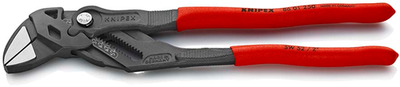 Pince à clé Knipex | longueur 250 mm | pince et clé en un | antidérapant | plastifié - 86 01 250 sb