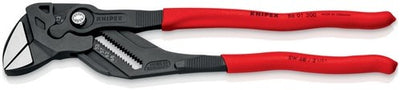 Pince à clé Knipex | longueur 300 mm phosphaté noir | envergure 68 mm gaine en plastique | 1 pièce - 86 01 300 - 86 01 300