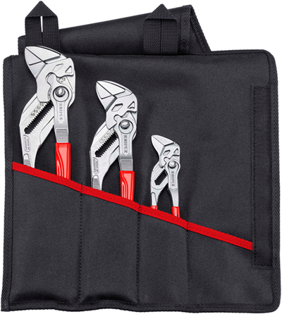 Jeu de pinces à clés Knipex | 1 x 87 01 150, 1 x 87 01 250, 1 x 87 01 300 | 330mm - 00 19 55 s7