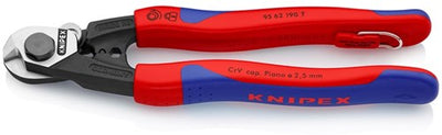 Coupe-fil en acier Knipex poli. confort tt - 95 62 190 t - 9562190t