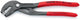 Pince à serre-joint à ressort Knipex | à. longueur 180 mm capacité max. 50 millimètres | paramètres 15 | gaine en plastique | 1 pièce - 85 51 180 a - 85 51 180 a