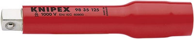 Rallonge Knipex avec carré intérieur-extérieur 3 8 125 mm - 9835125