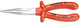 Pince à becs plats et ronds Knipex | longueur 200 mm | droite vde | avec isolation par immersion | 1 pièce - 26 17 200 - 26 17 200