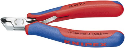Knipex pince coupante coudée tête courte 115 mm - 6442115
