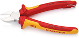 Pince coupante latérale Knipex | longueur 180 mm | isolé | boîtiers multi-composants | Approuvé VDE | protection intégrée - 70 06 180 t bk - afbeelding 2