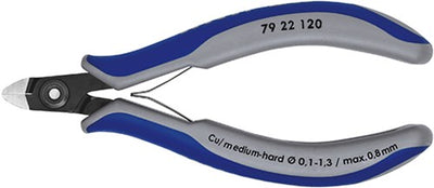 Knipex pince coupante latérale mini tête 120 mm - 7922120