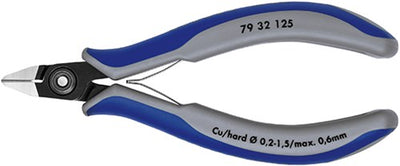 Knipex pince coupante latérale tête pointue 125 mm - 7932125