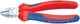 Pince coupante latérale Knipex chromée avec poignées bi-matière 180 mm - 7005180