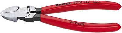 Knipex pince coupante latérale pour plastique avec revêtement plastique 180 mm - 7201180