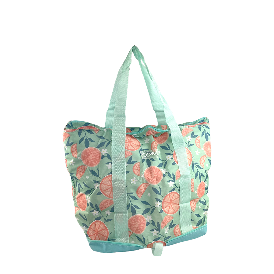 Sac isotherme fruit vert 16l 35x21x40cm