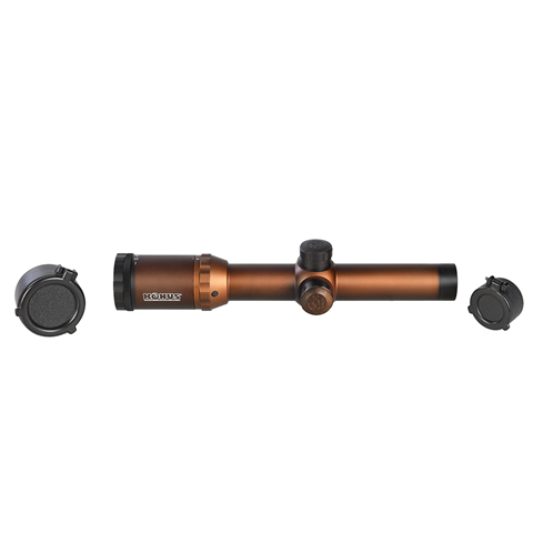 Konus Rifle Scope Konuspro-M30 1-4x24 avec une démo croisée de câblage illuminé