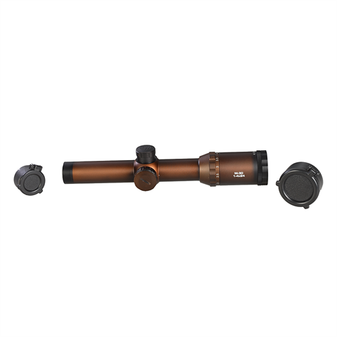 Konus Rifle Scope Konuspro-M30 1-4x24 avec une démo croisée de câblage illuminé