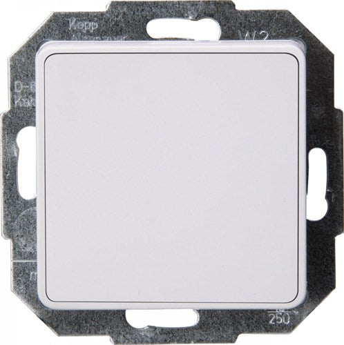 Plaque d'obturation blanche Kopp hk02