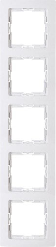 Kopp hk05 cadre de recouvrement 5 voies blanc arctique - 4621570